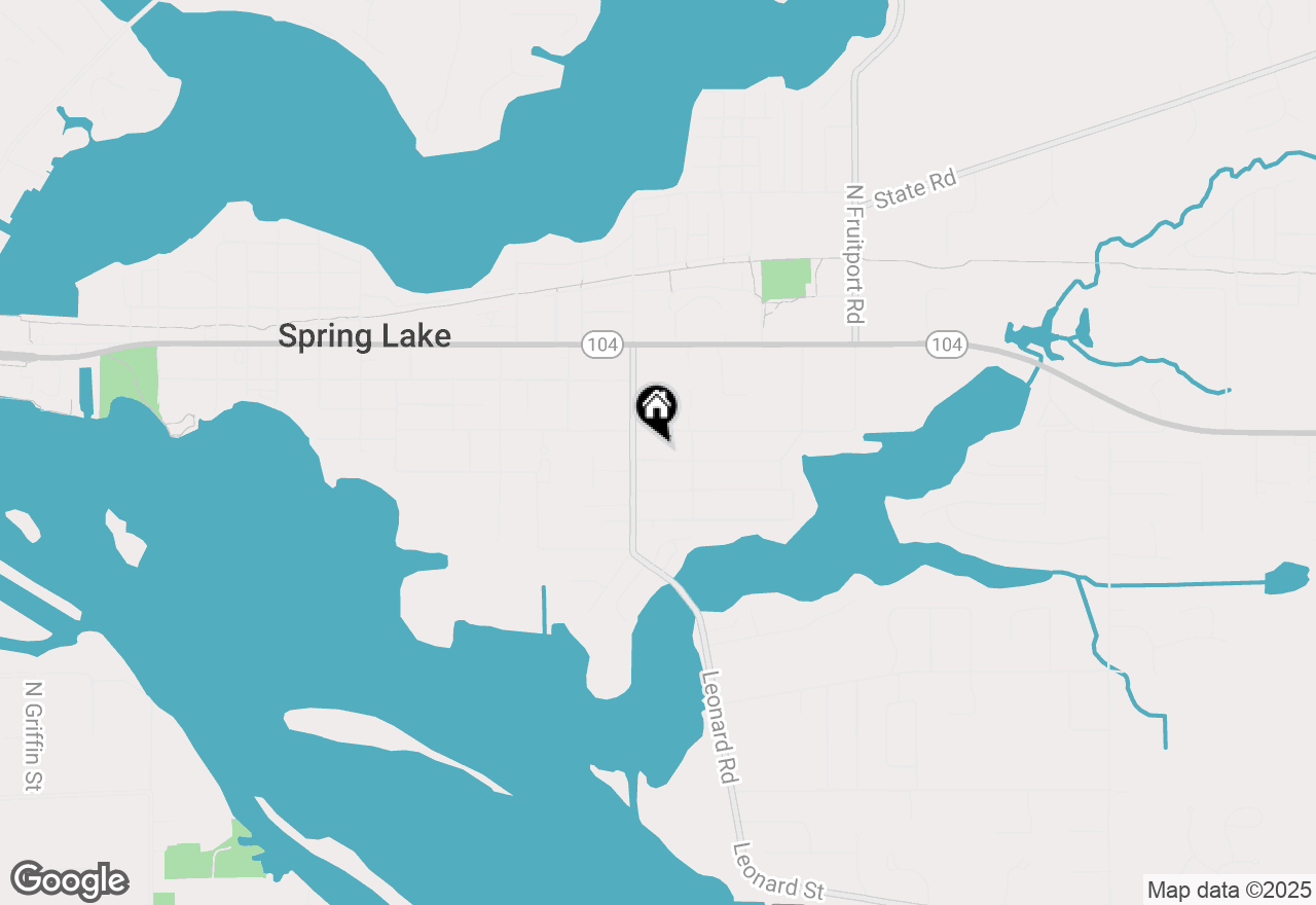 Map of 615 Summer Street, Spring Lake, MI 49456