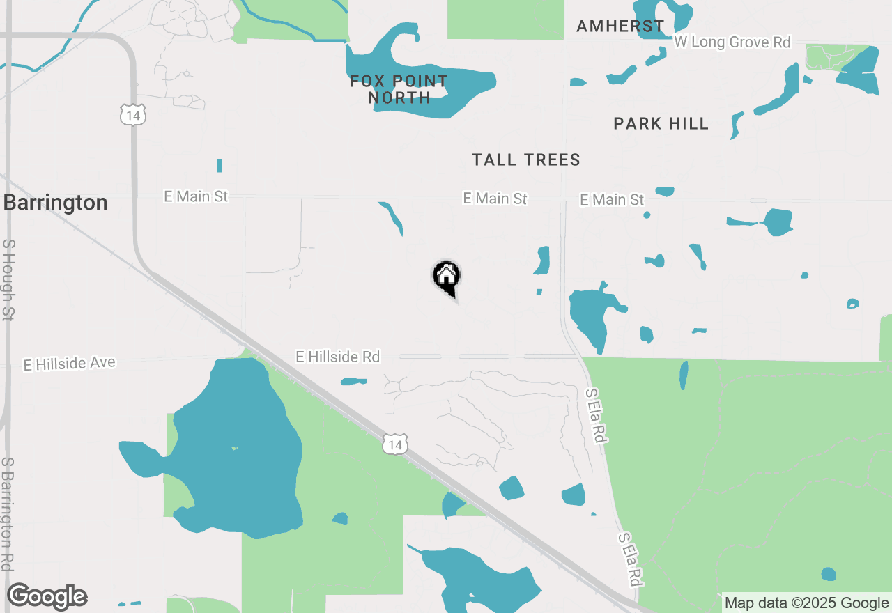 Map of 129 Roth Avenue, Barrington, IL 60010