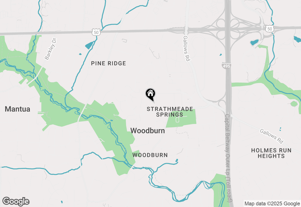 Map of 3354 Contessa Court, Annandale, VA 22003