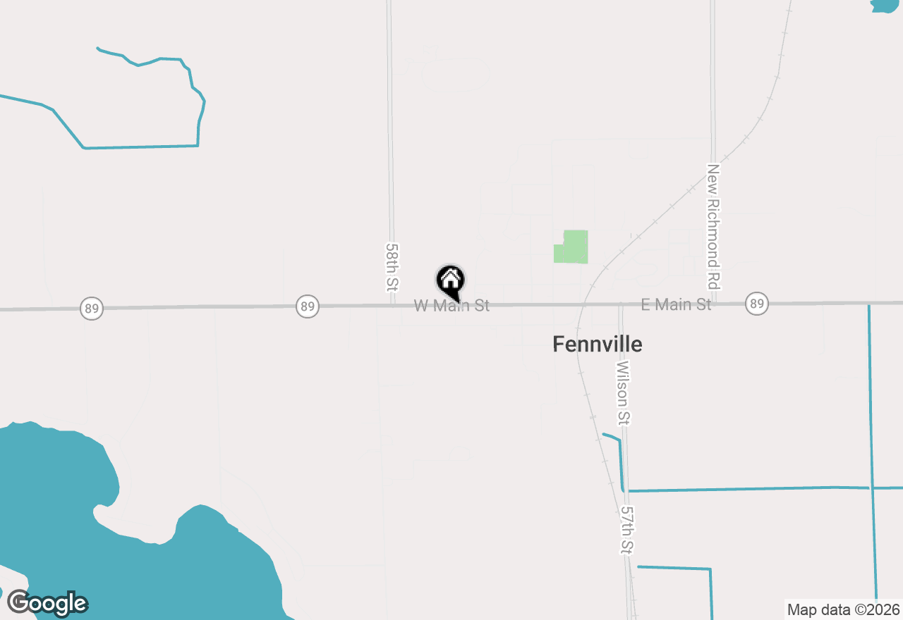Map of 537 W Main Street, Fennville, MI 49408