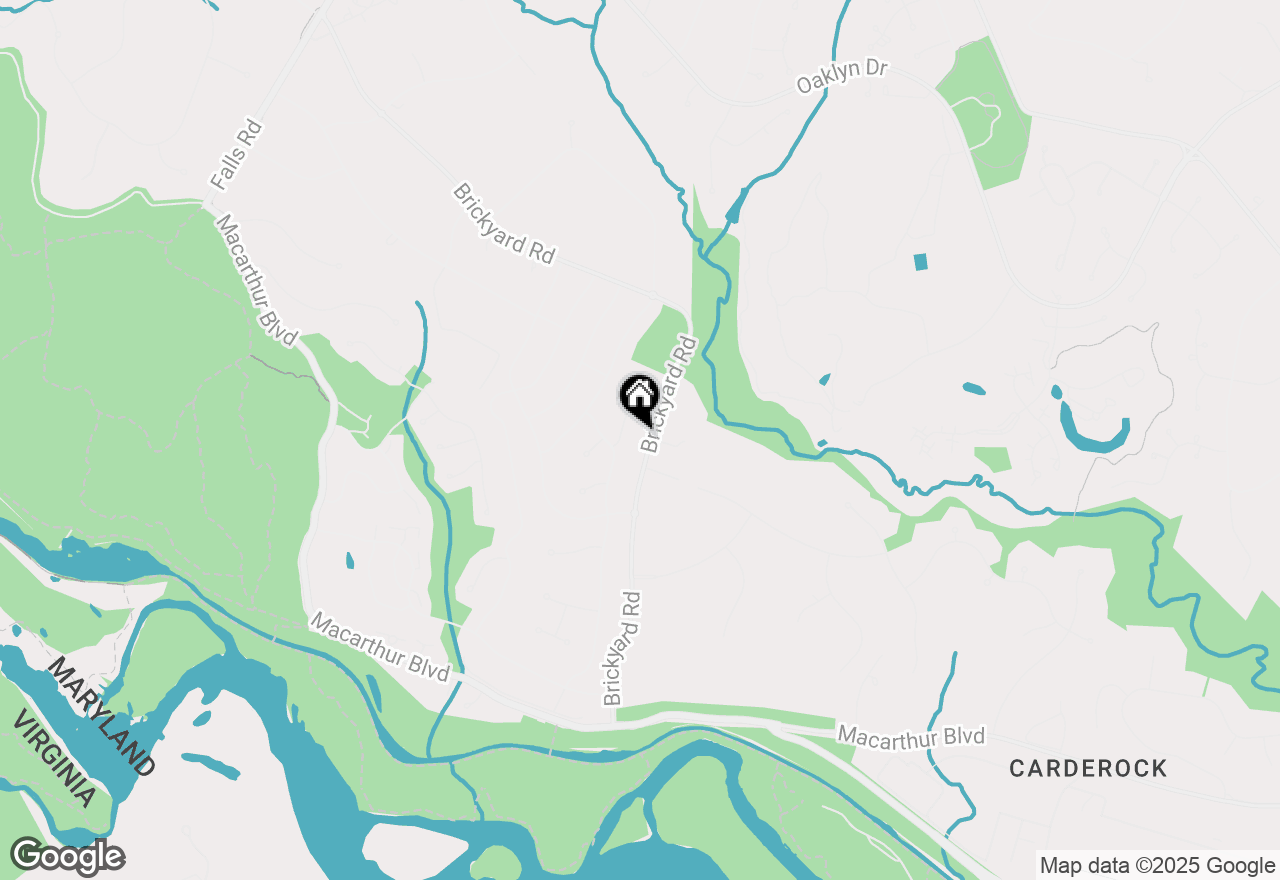 Map of 7708 Brickyard Road, Potomac, MD 20854