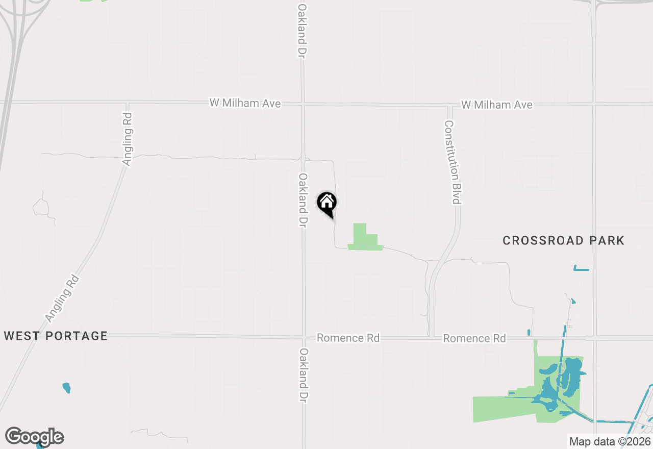 Map of 1971 Brighton Lane, Portage, MI 49024