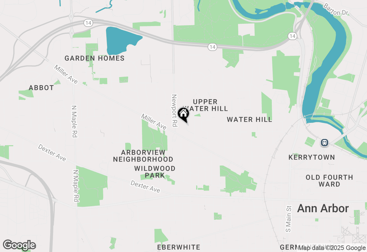 Map of 1308 Colgate Circle, Ann Arbor, MI 48103