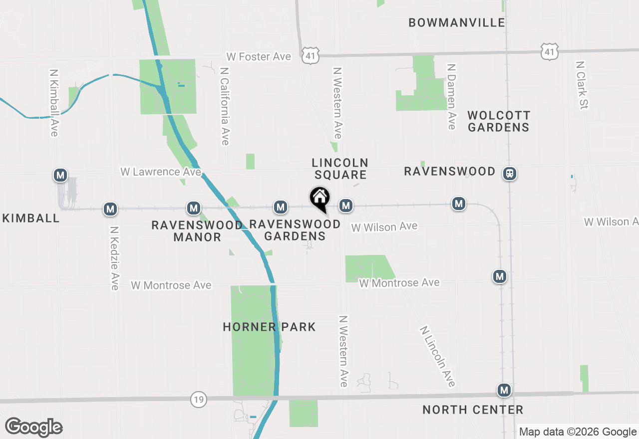 Map of 2449 W Eastwood Avenue, Chicago, IL 60625