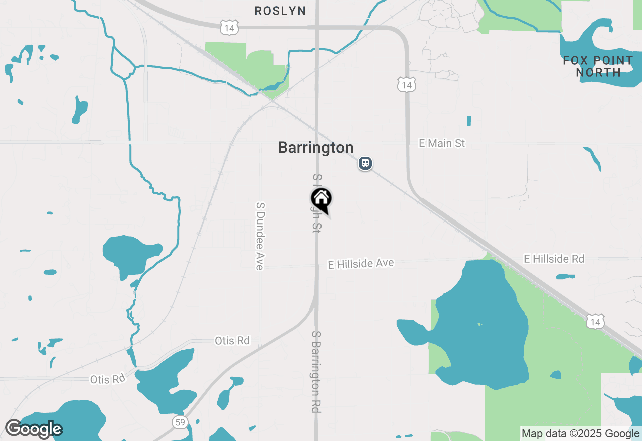 Map of 541 S Hough Street, Barrington, IL 60010