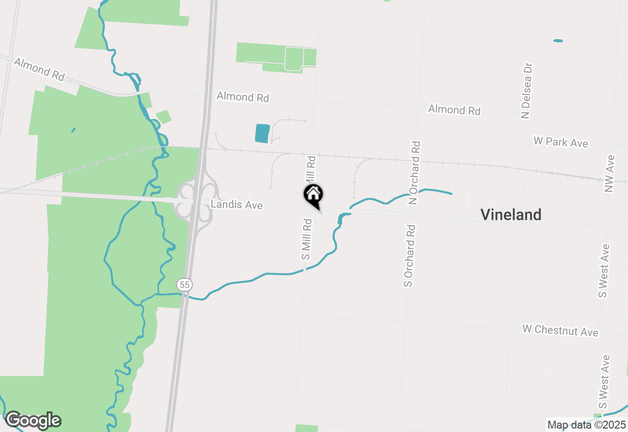 Map of 1851 W Landis Avenue #B, Vineland, NJ 08360