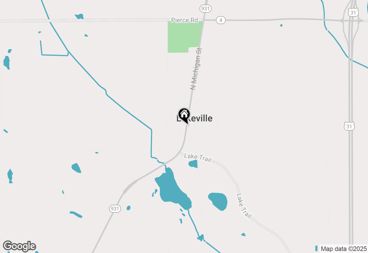 Map of 123 S Michigan Street, Lakeville, IN 46536