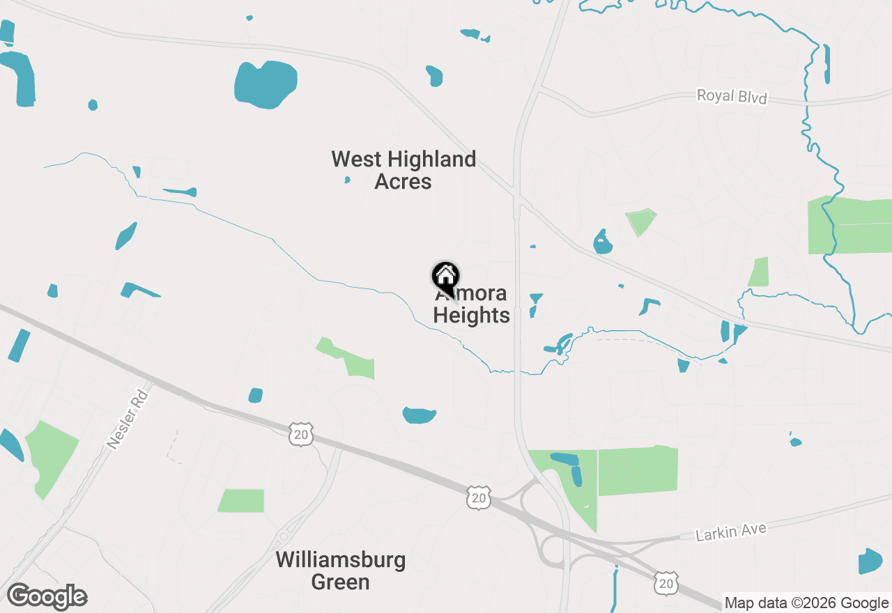 Map of 11N958 Almora Terrace, Elgin, IL 60124
