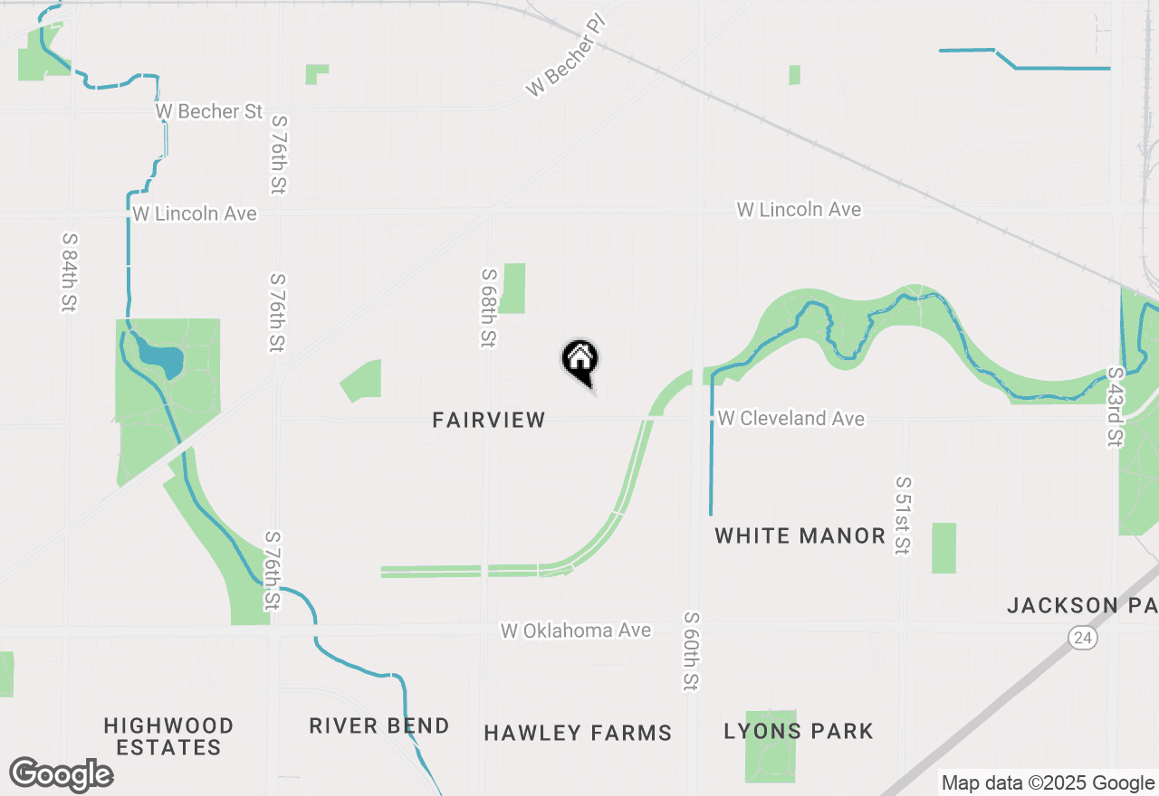 Map of 2650 S 65th St #2652, Milwaukee, WI 53219