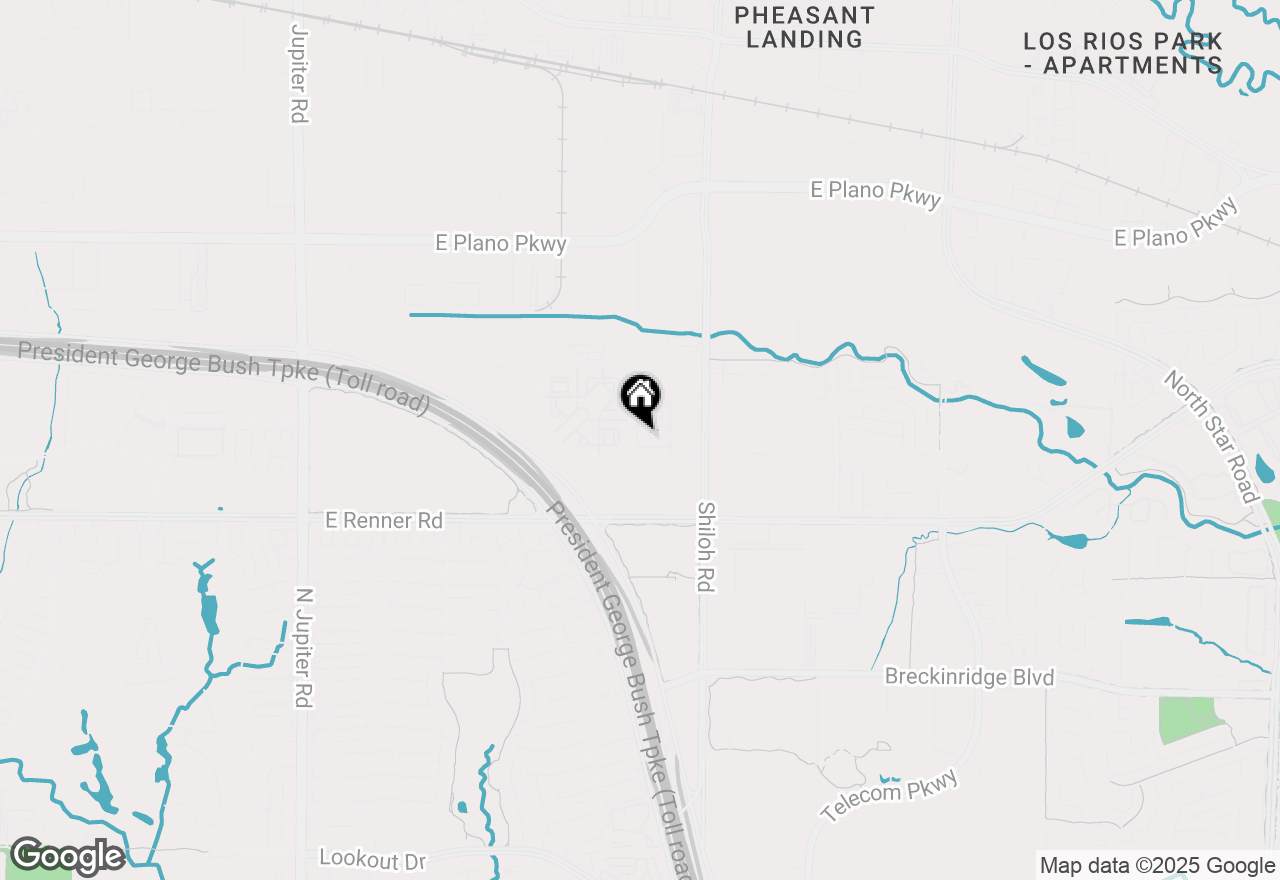 Map of 320 Blackthorne Drive, Plano, TX 75074