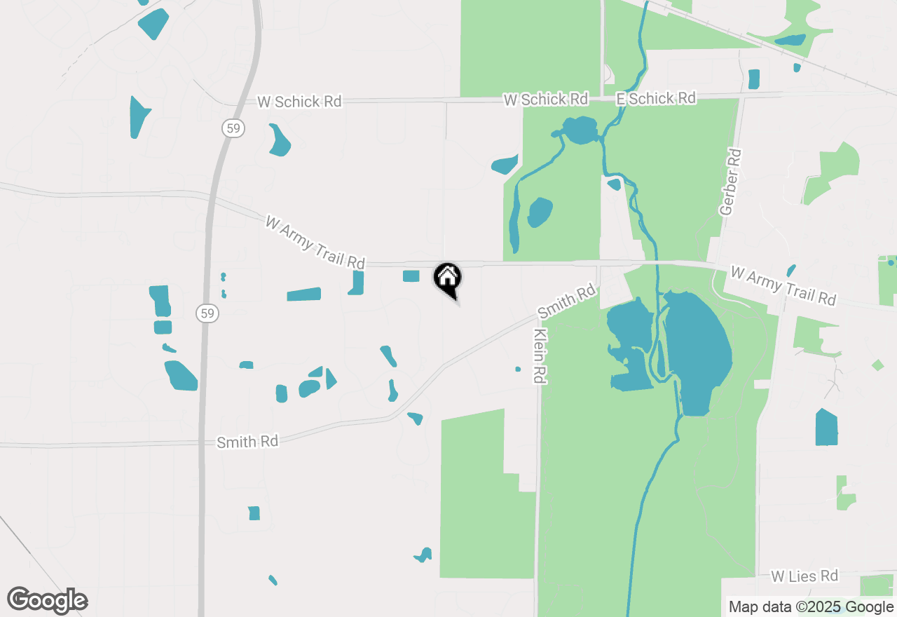 Map of 4N671 Petersdorf Road, West Chicago, IL 60185