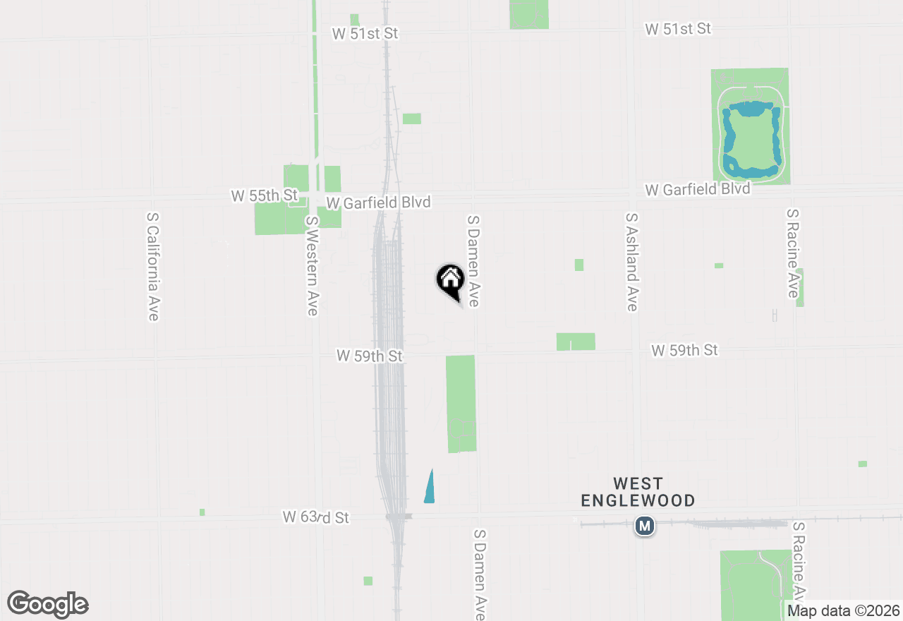 Map of 5756 S Seeley Avenue, Chicago, IL 60636