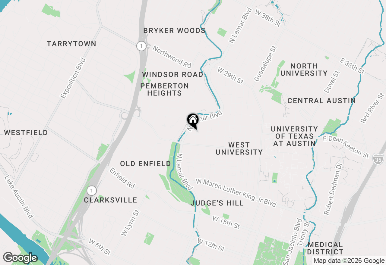 Map of 2500 Longview St #518, Austin, TX 78705