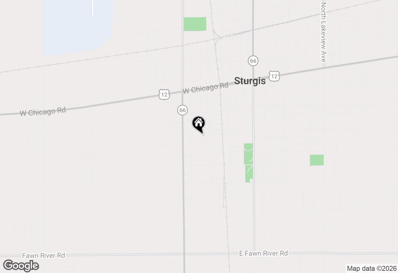 Map of 501 Norwood Street, Sturgis, MI 49091