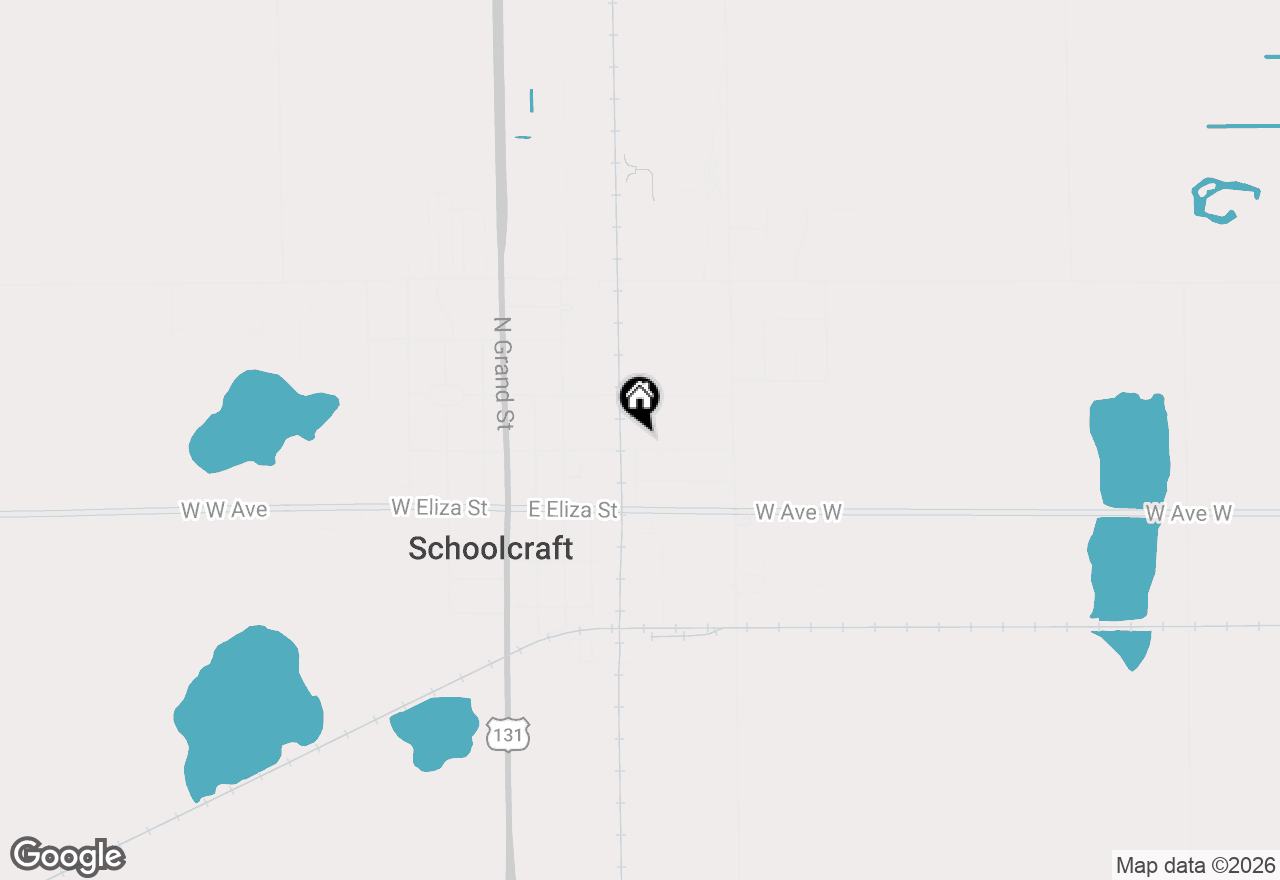 Map of 503 E Cass Street, Schoolcraft, MI 49087