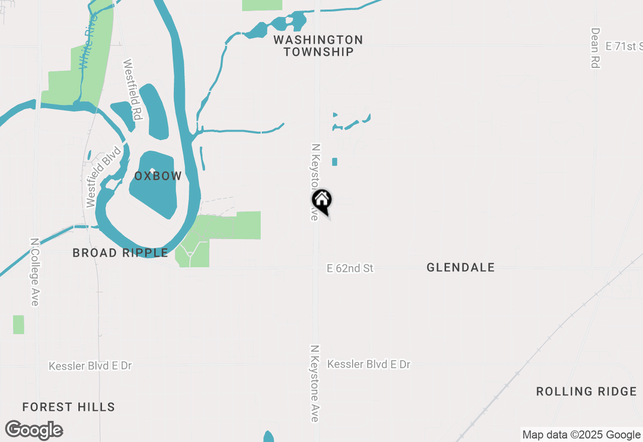 Map of 6331 N Keystone Avenue, Indianapolis, IN 46220