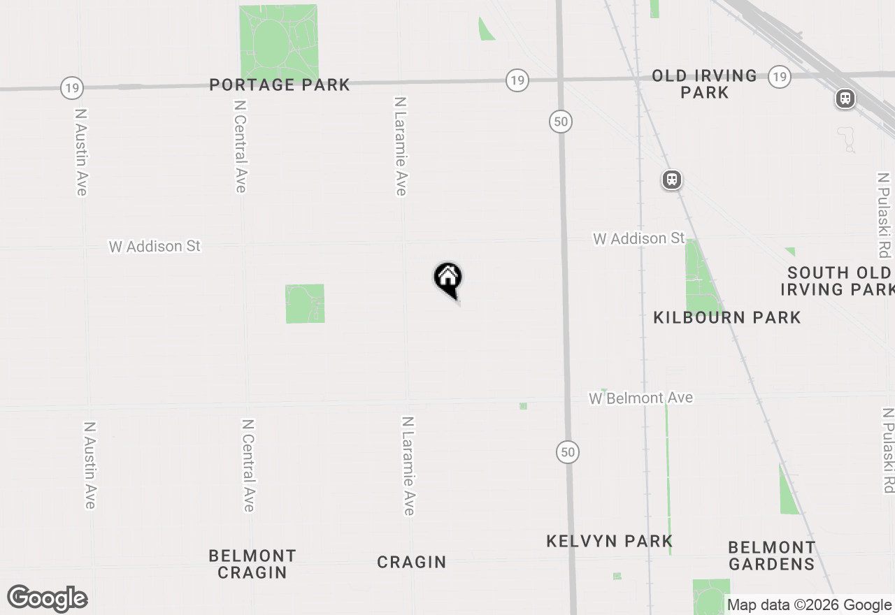 Map of 5057 W Newport Avenue, Chicago, IL 60641