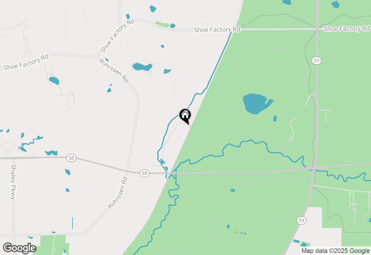 Map of 1385 Mallard Lane, Hoffman Estates, IL 60192