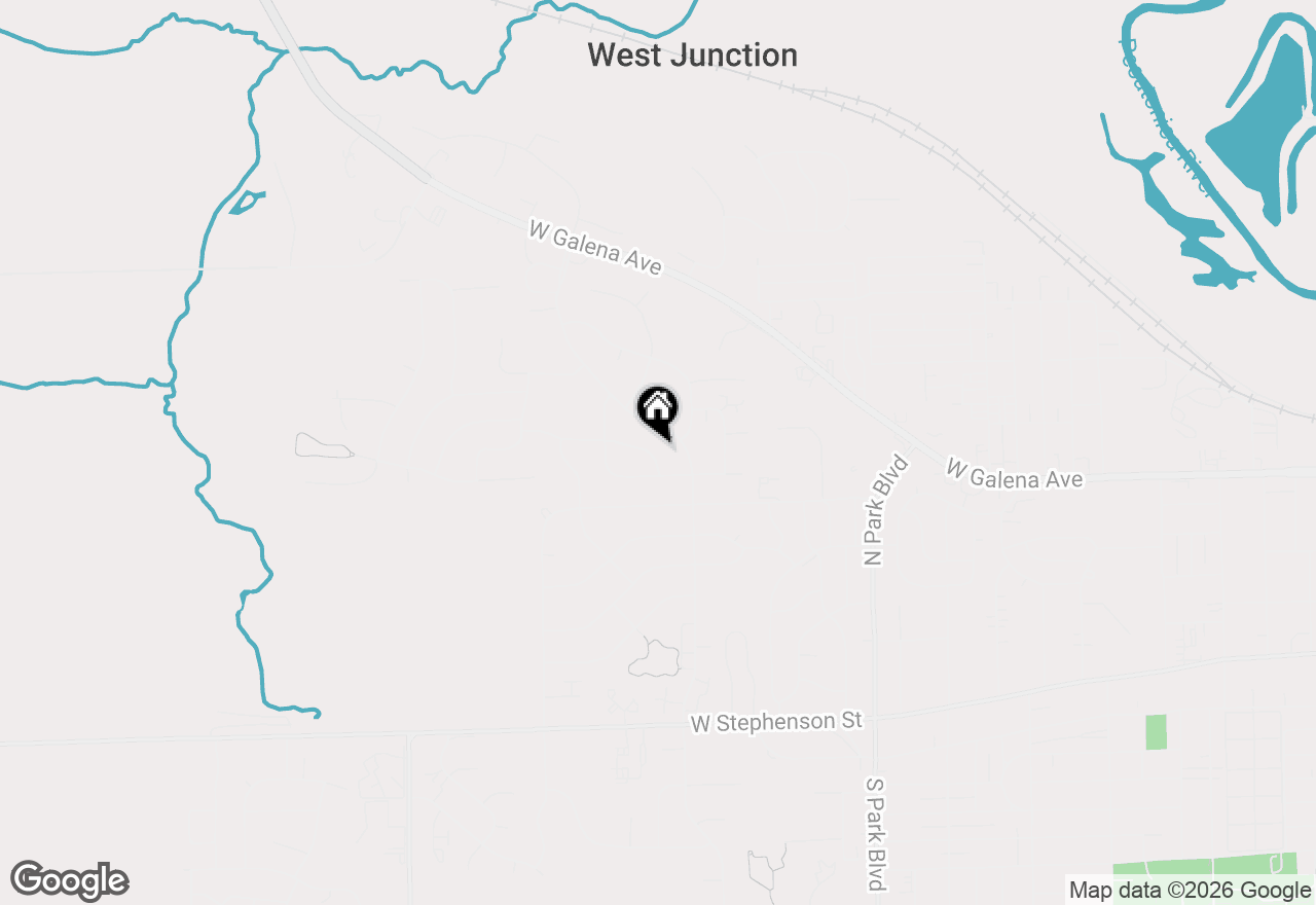 Map of 2010 Cimarron Drive, Freeport, IL 61032