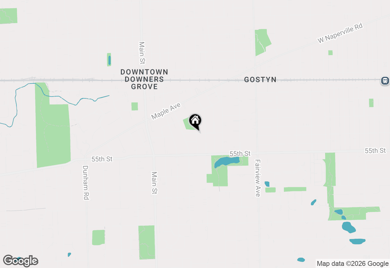 Map of 749 Summit Street, Downers Grove, IL 60515