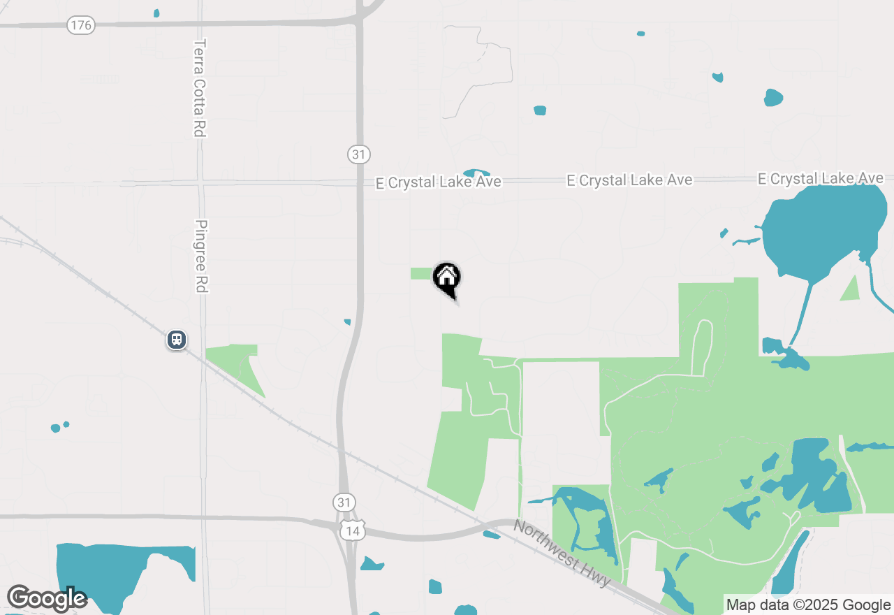 Map of 6504 Sands Road, Crystal Lake, IL 60014