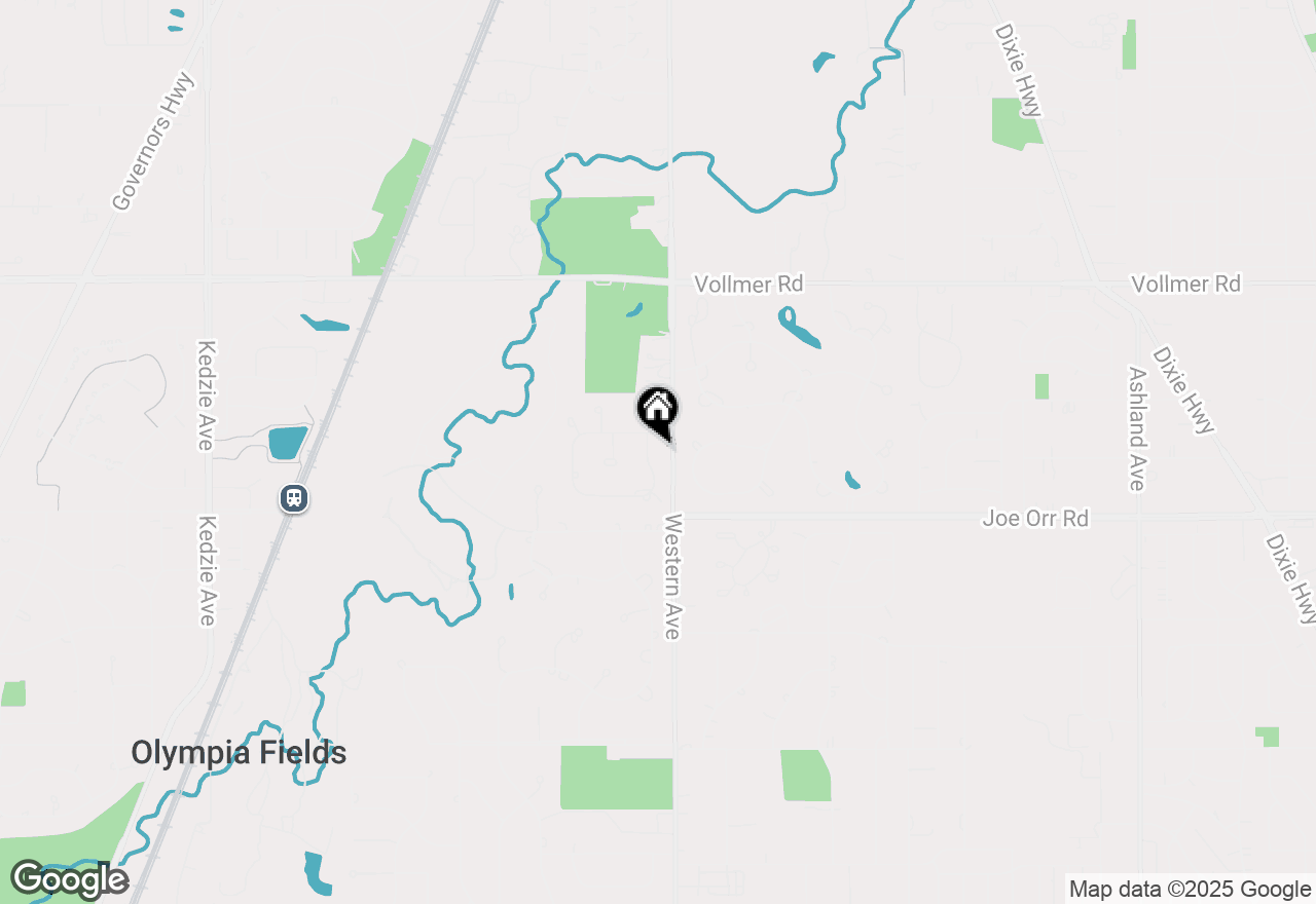 Map of 20195 Augusta Drive, Olympia Fields, IL 60461