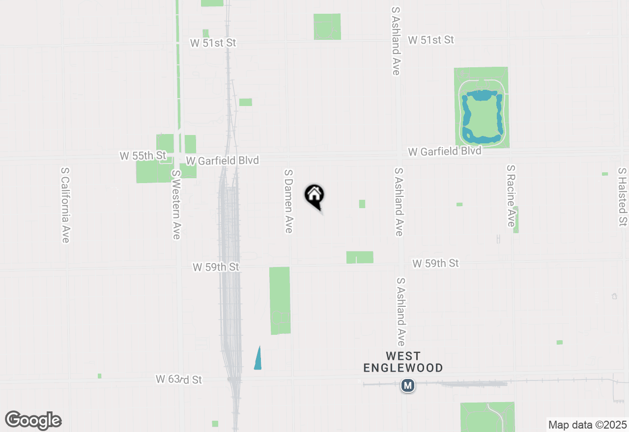 Map of 5712 S Wolcott Avenue, Chicago, IL 60636