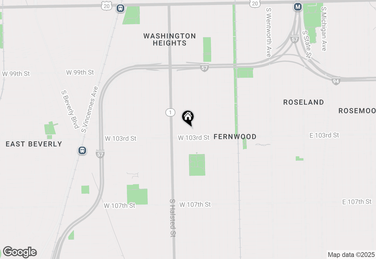 Map of 10228 S Union Ave, Chicago, IL 60628