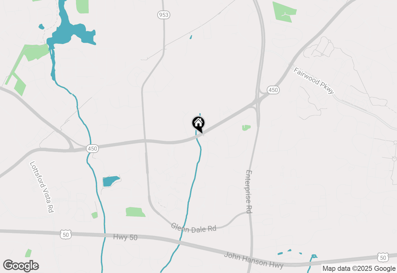 Map of  Annapolis Road, Bowie, MD 20720