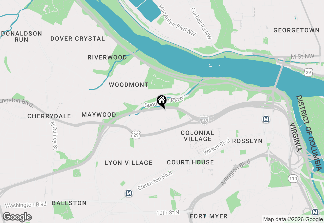 Map of 2030 N Adams Street #805, Arlington, VA 22201