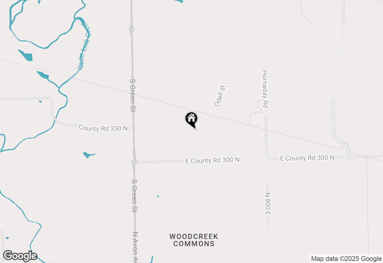 Map of 2233 Walpole Road, Brownsburg, IN 46112