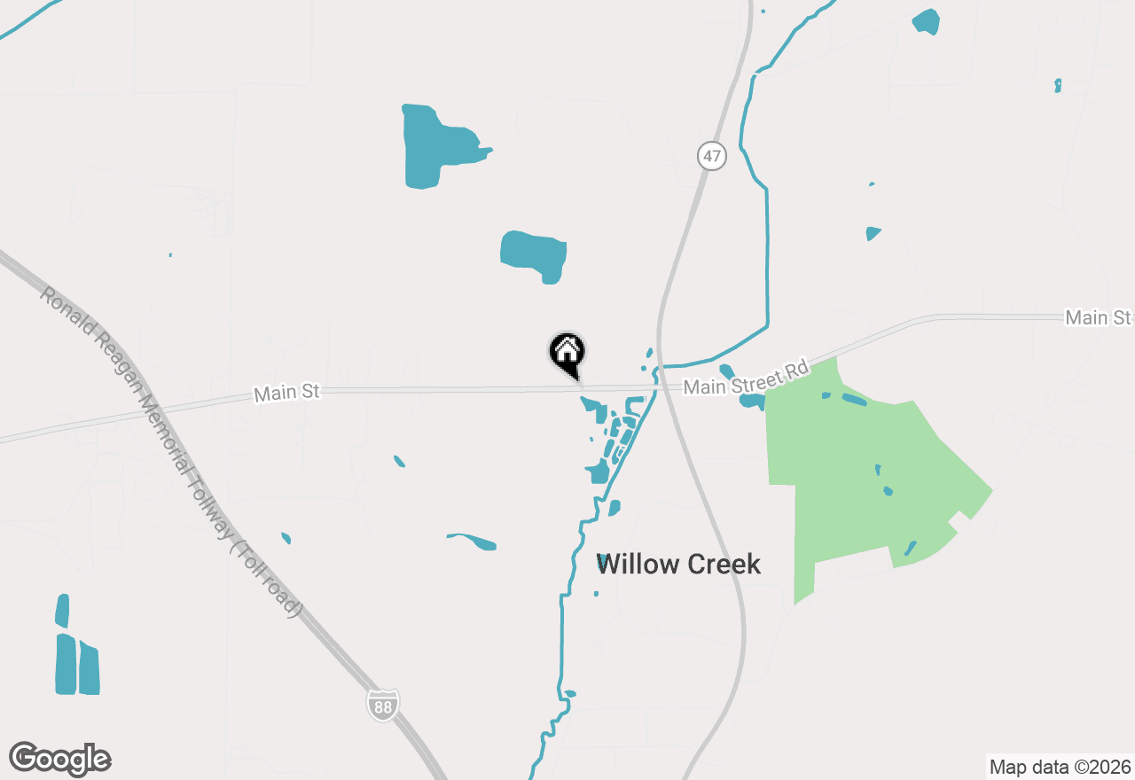 Map of 44W019 Main Street Road, Elburn, IL 60119
