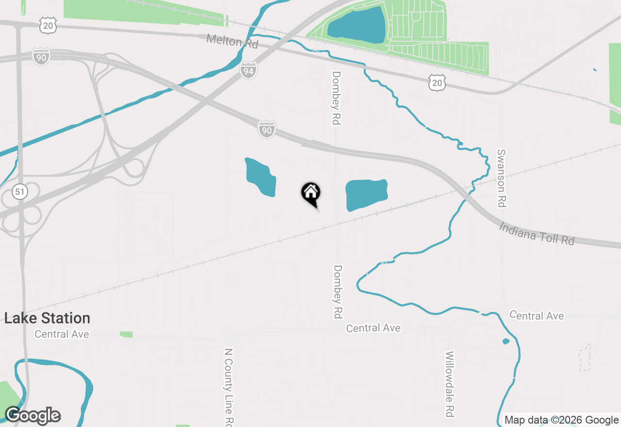 Map of 5196 Dolphin Court, Portage, IN 46368