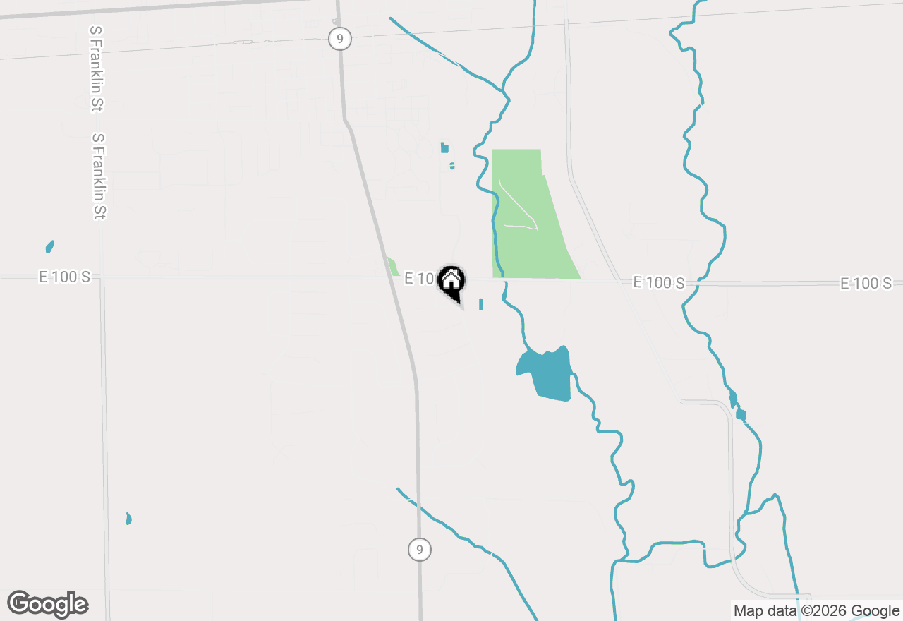Map of 1132 Chapman Drive, Greenfield, IN 46140
