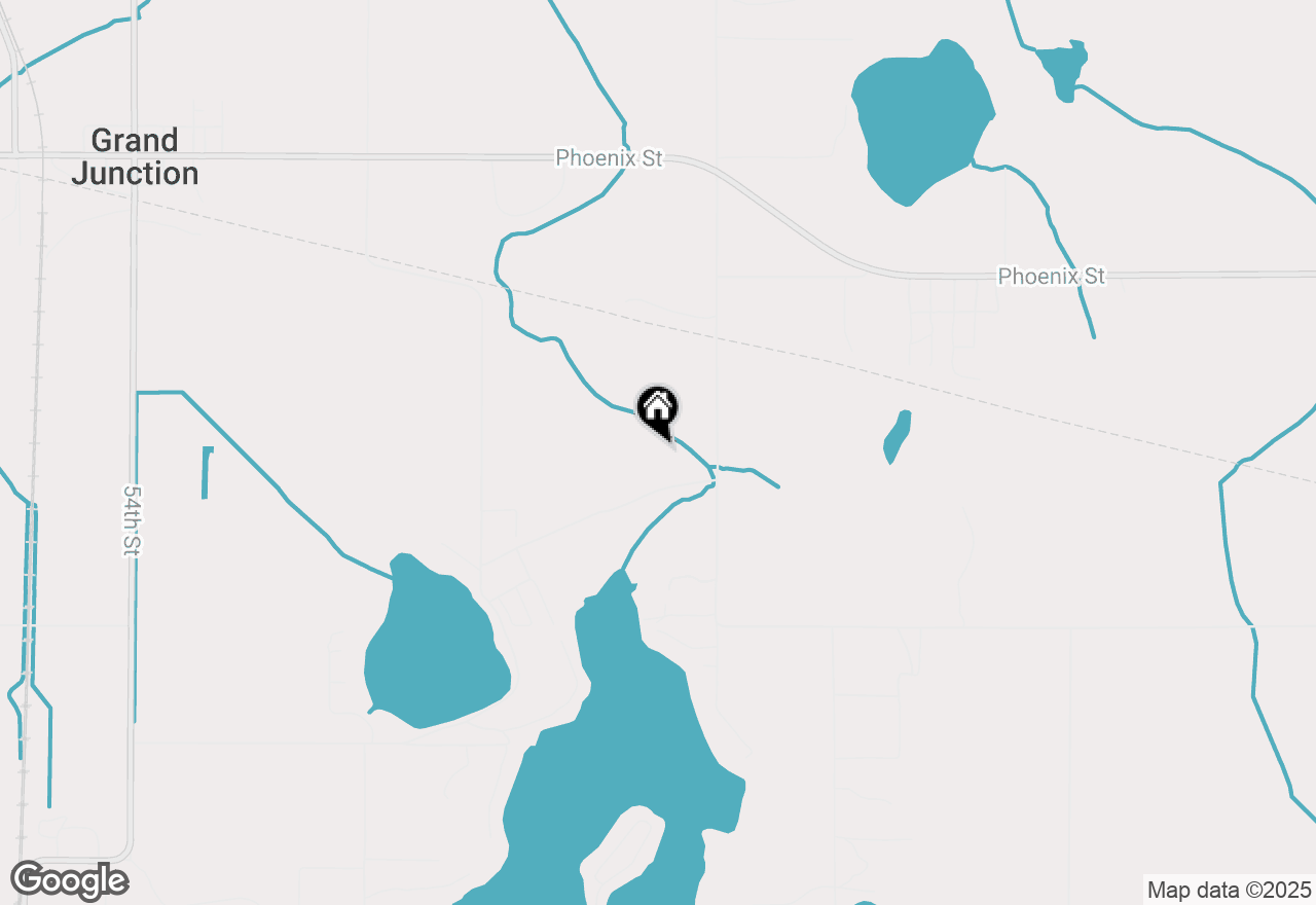 Map of 6070 51 1/2 Street, Grand Junction, MI 49056