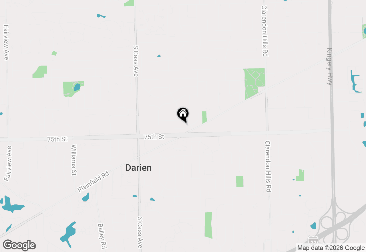 Map of 910 Cherokee Drive, Darien, IL 60561