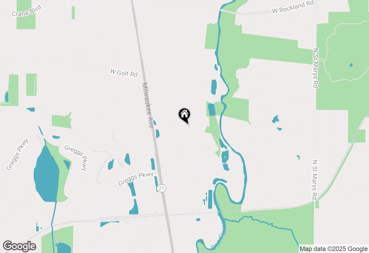 Map of 1181 Furlong Drive, Libertyville, IL 60048