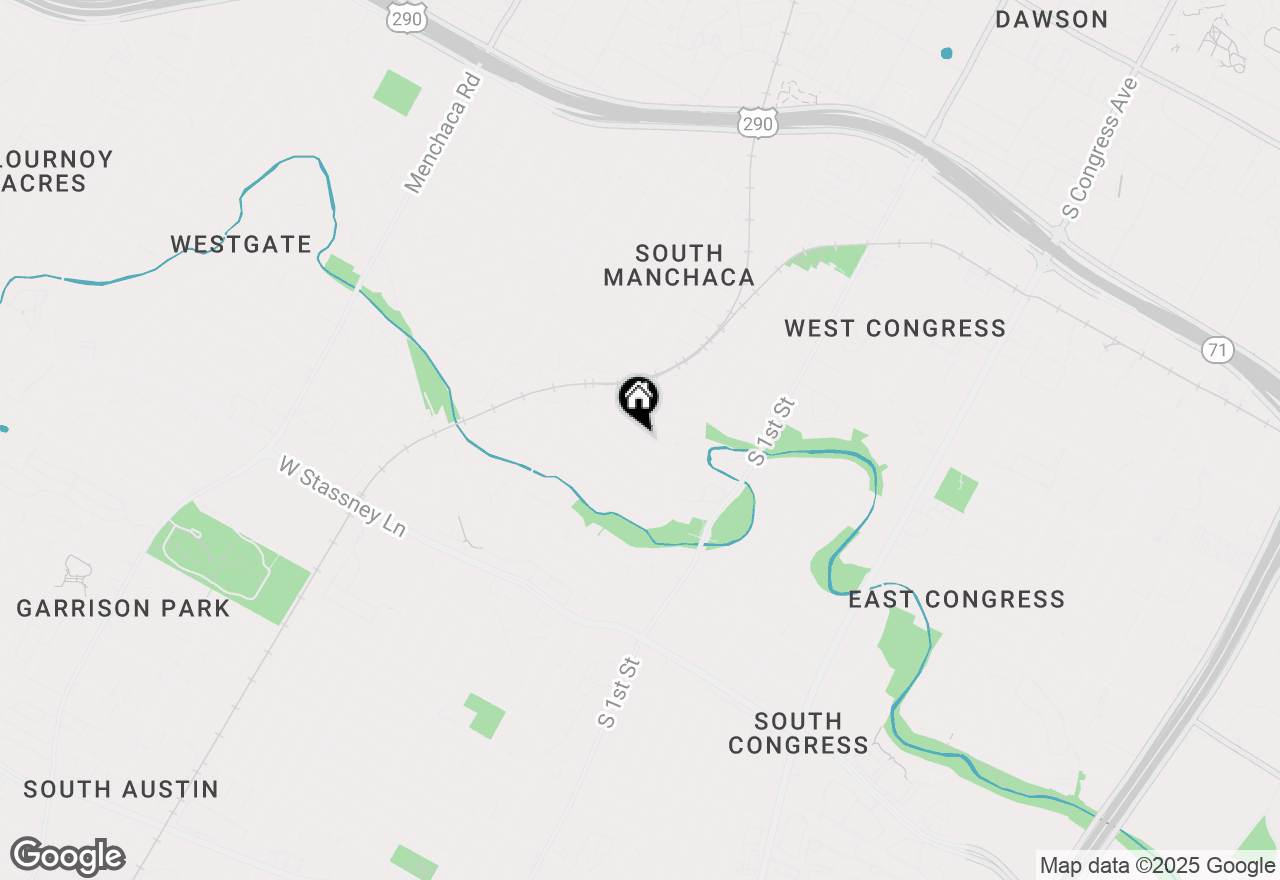 Map of 815 Hill Wood Dr, Austin, TX 78745