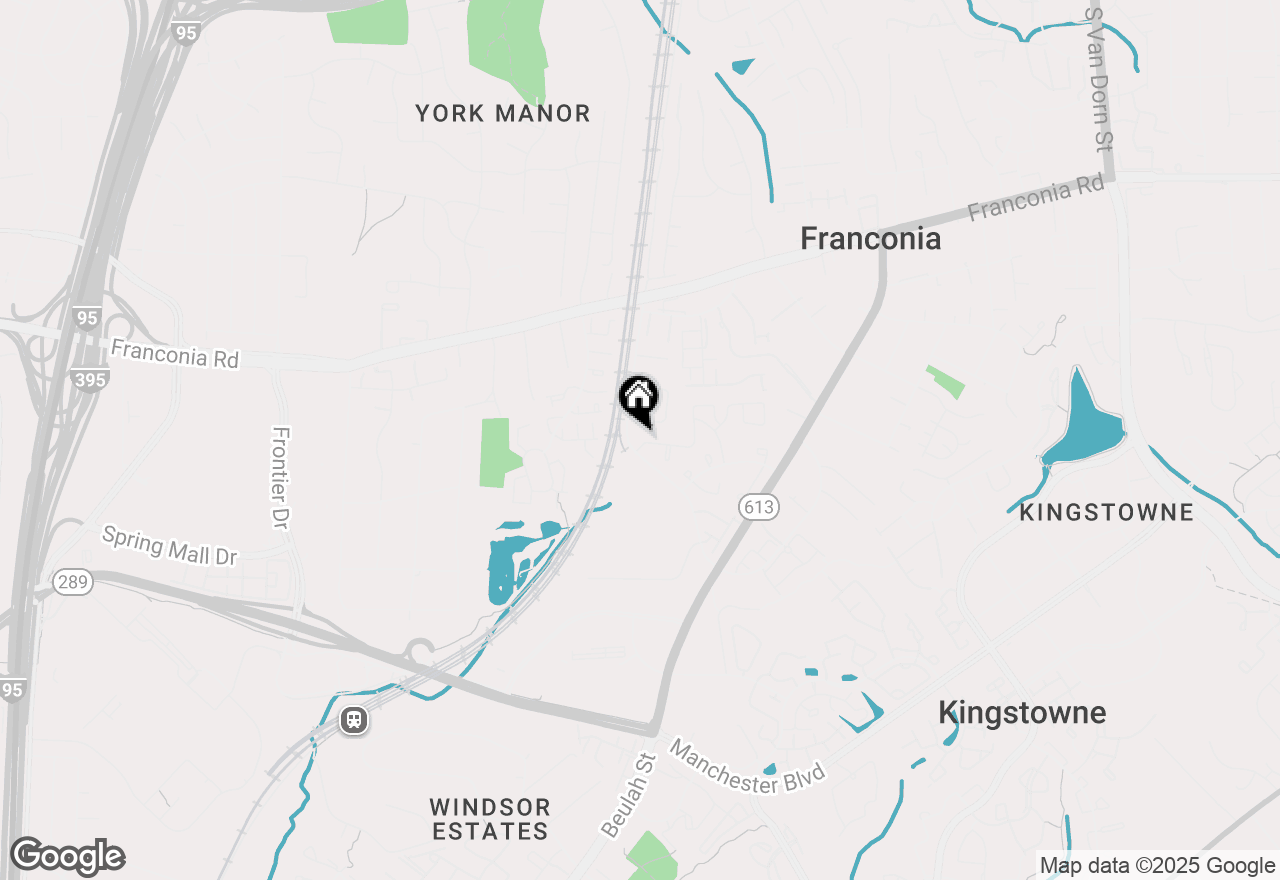 Map of 6584 Yadkin Court, Alexandria, VA 22310