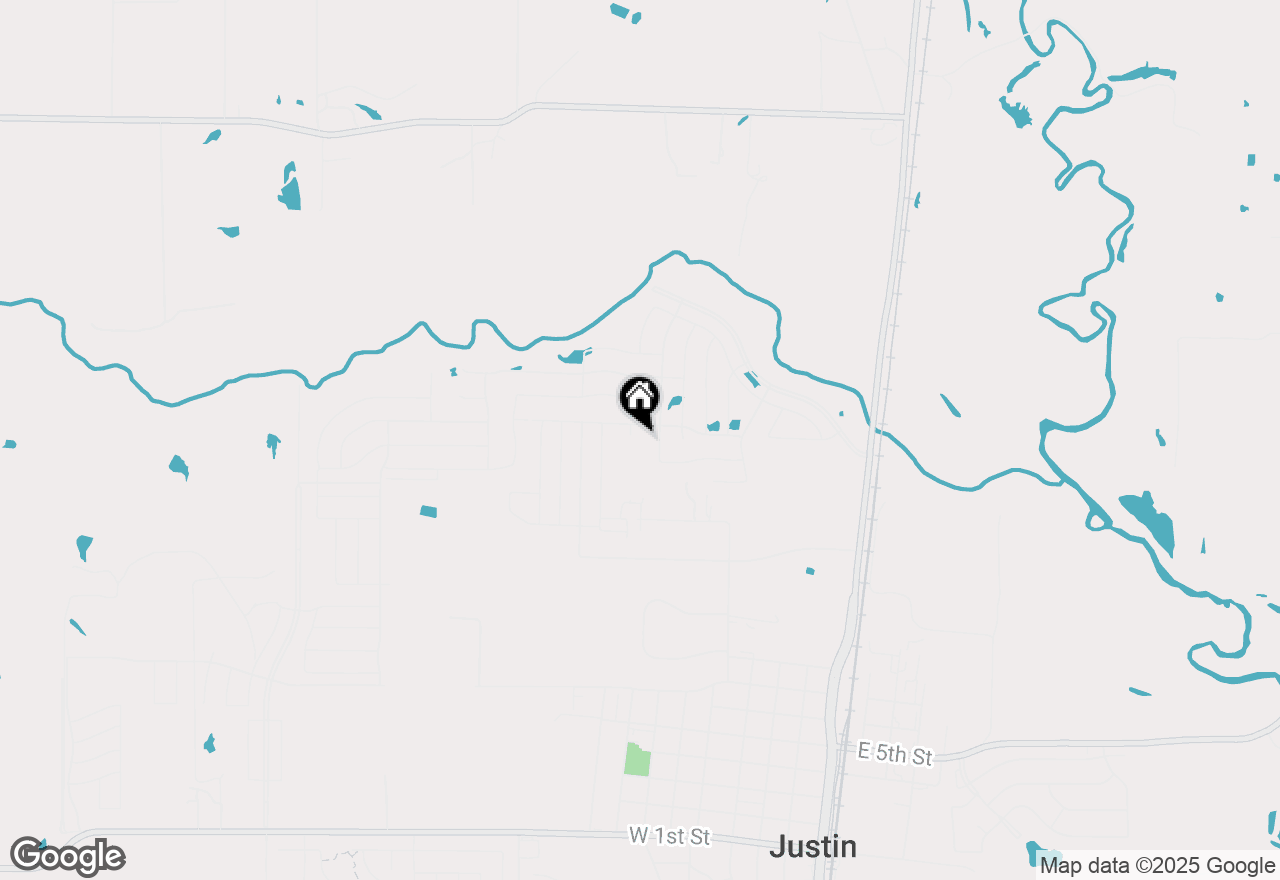Map of 905 Hillside Circle, Justin, TX 76247