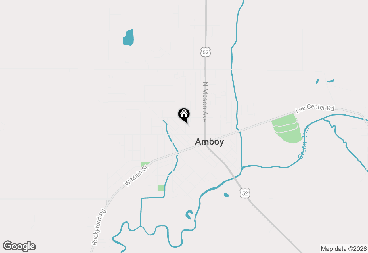 Map of 22 N Metcalf Avenue, Amboy, IL 61310