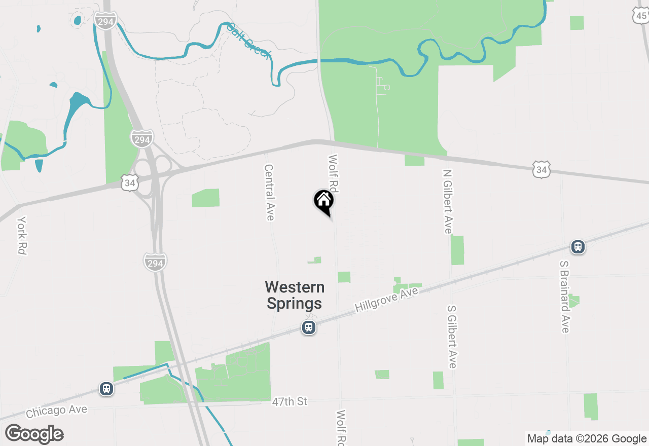 Map of 4059 Lawn Avenue, Western Springs, IL 60558