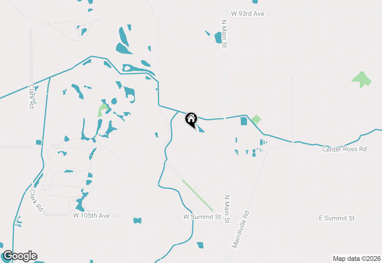 Map of 430 Holley Drive, Crown Point, IN 46307