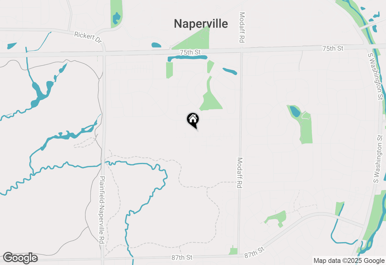 Map of 27w264 80th Street, Naperville, IL 60565