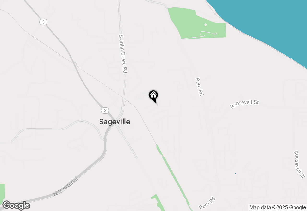 Map of 580 Ski Park Lane, Dubuque, IA 52001