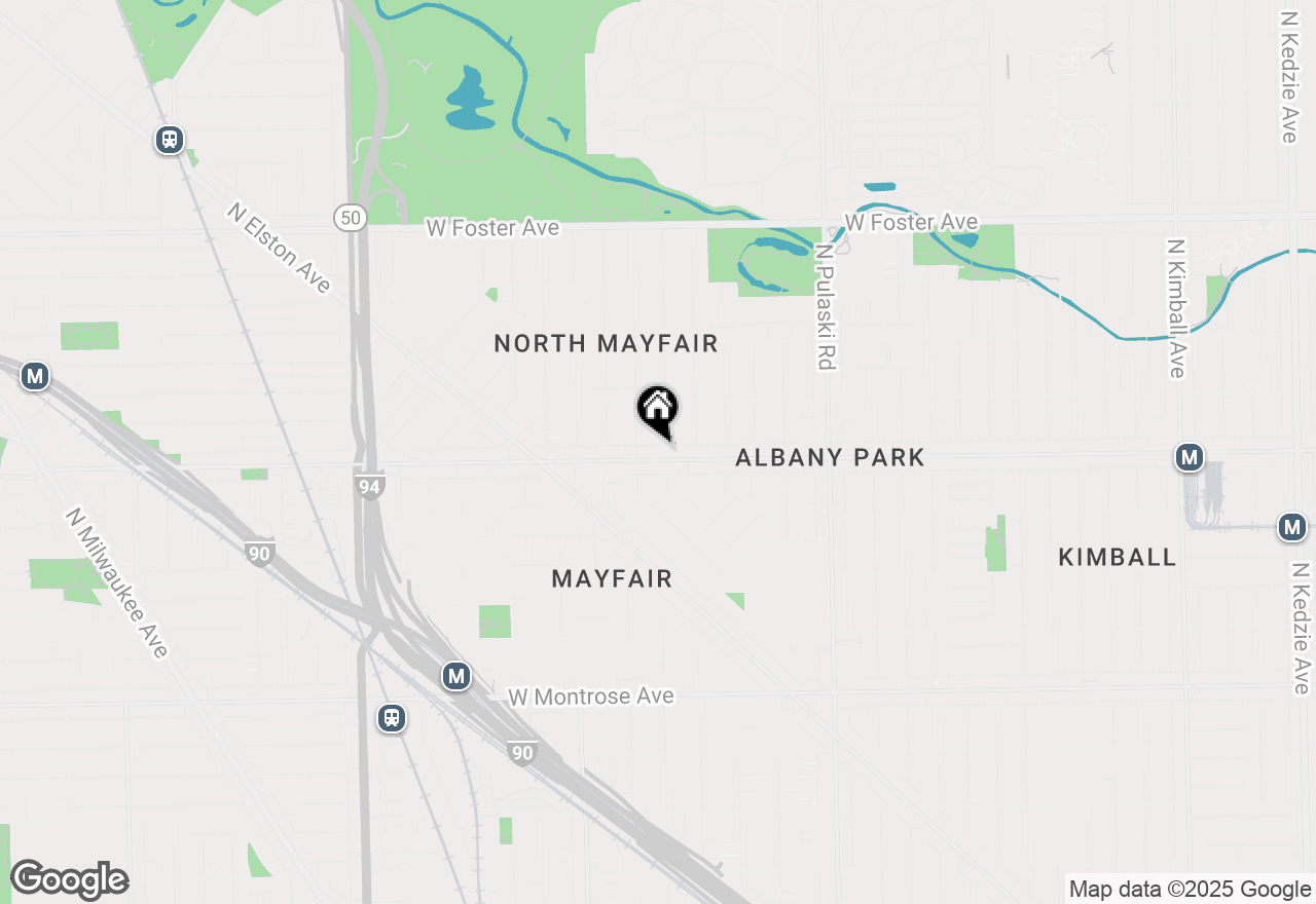 Map of 4258 W Lawrence Avenue #3W, Chicago, IL 60630