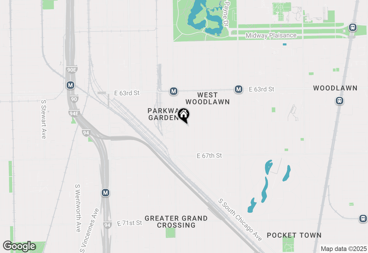 Map of 6507 S Vernon Avenue, Chicago, IL 60637