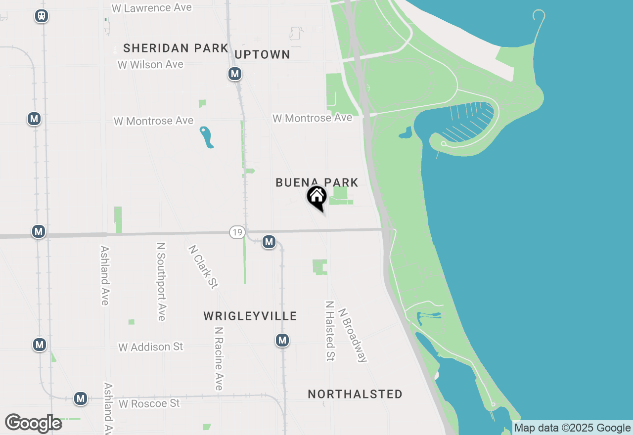 Map of 4027 N Broadway Street #402, Chicago, IL 60613