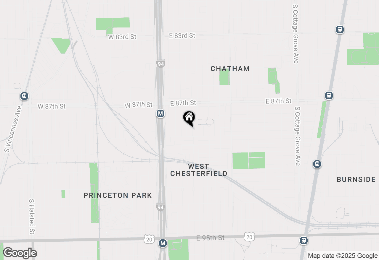 Map of 8837 S Michigan Avenue, Chicago, IL 60619