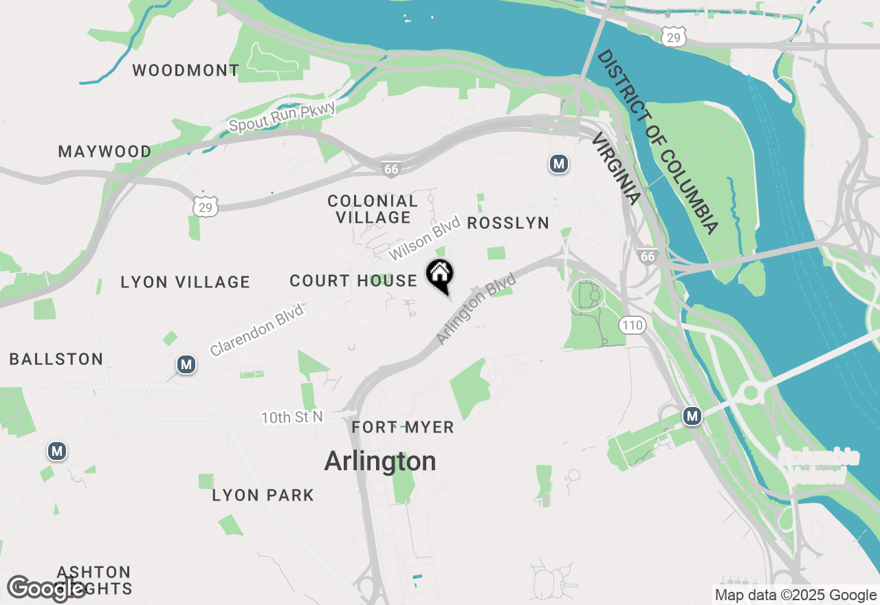 Map of 1811 14th Street N #C101, Arlington, VA 22209